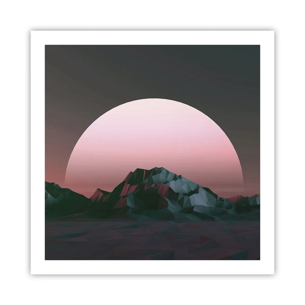 Poster - Într-o galaxie învecinată - 60x60 cm