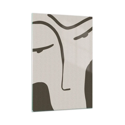 Tablou pe sticlă - Ca într-un tablou de Modigliani - 70x100 cm