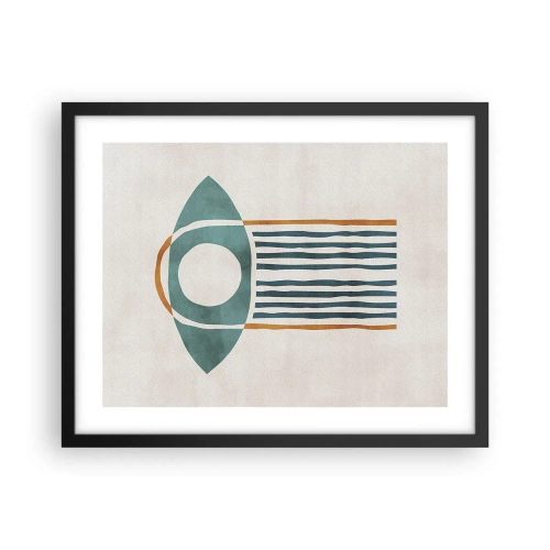 Poster în ramă neagră - Semne și ritualuri - 50x40 cm