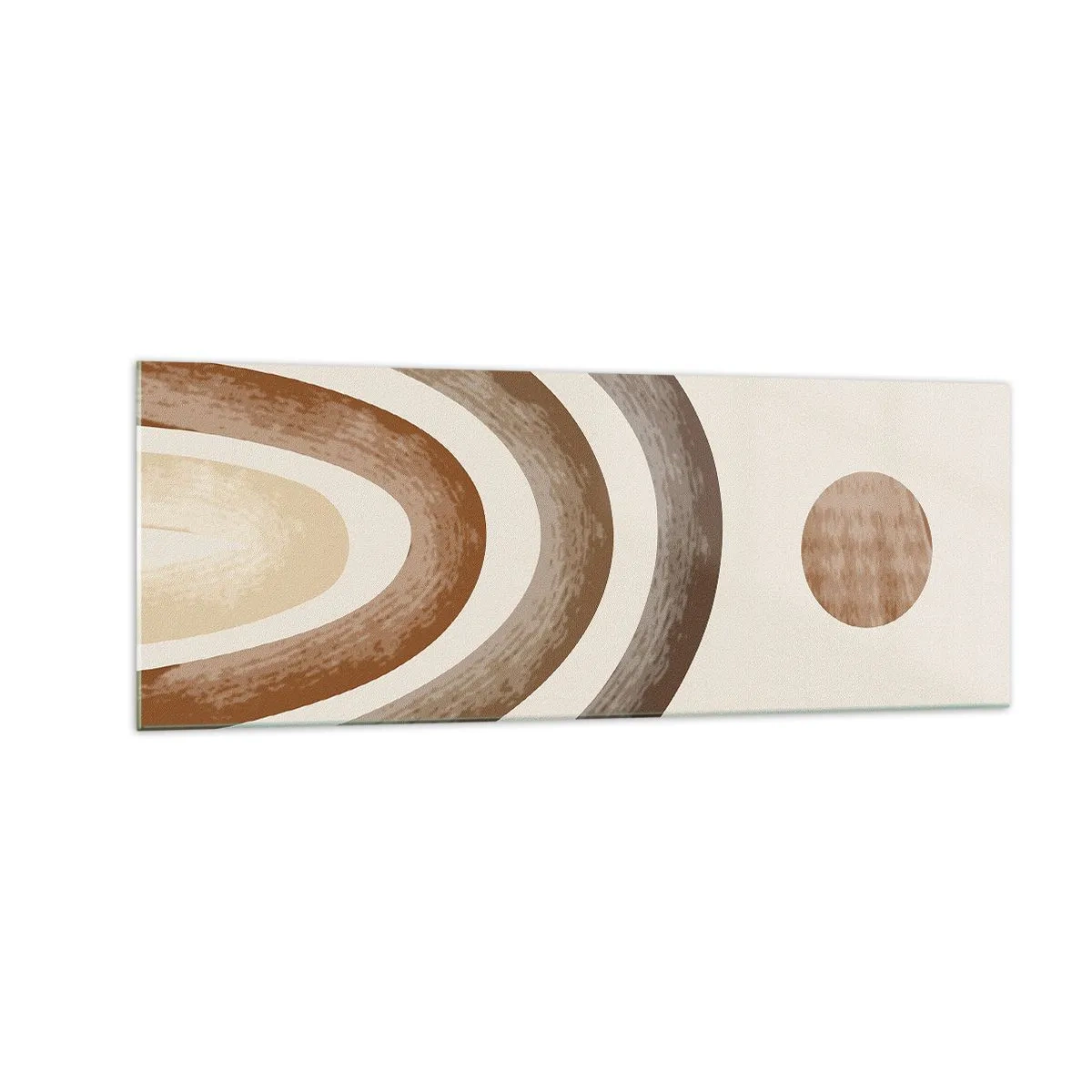 Tablou pe sticlă - Într-o galaxie îndepărtată - 140x50 cm