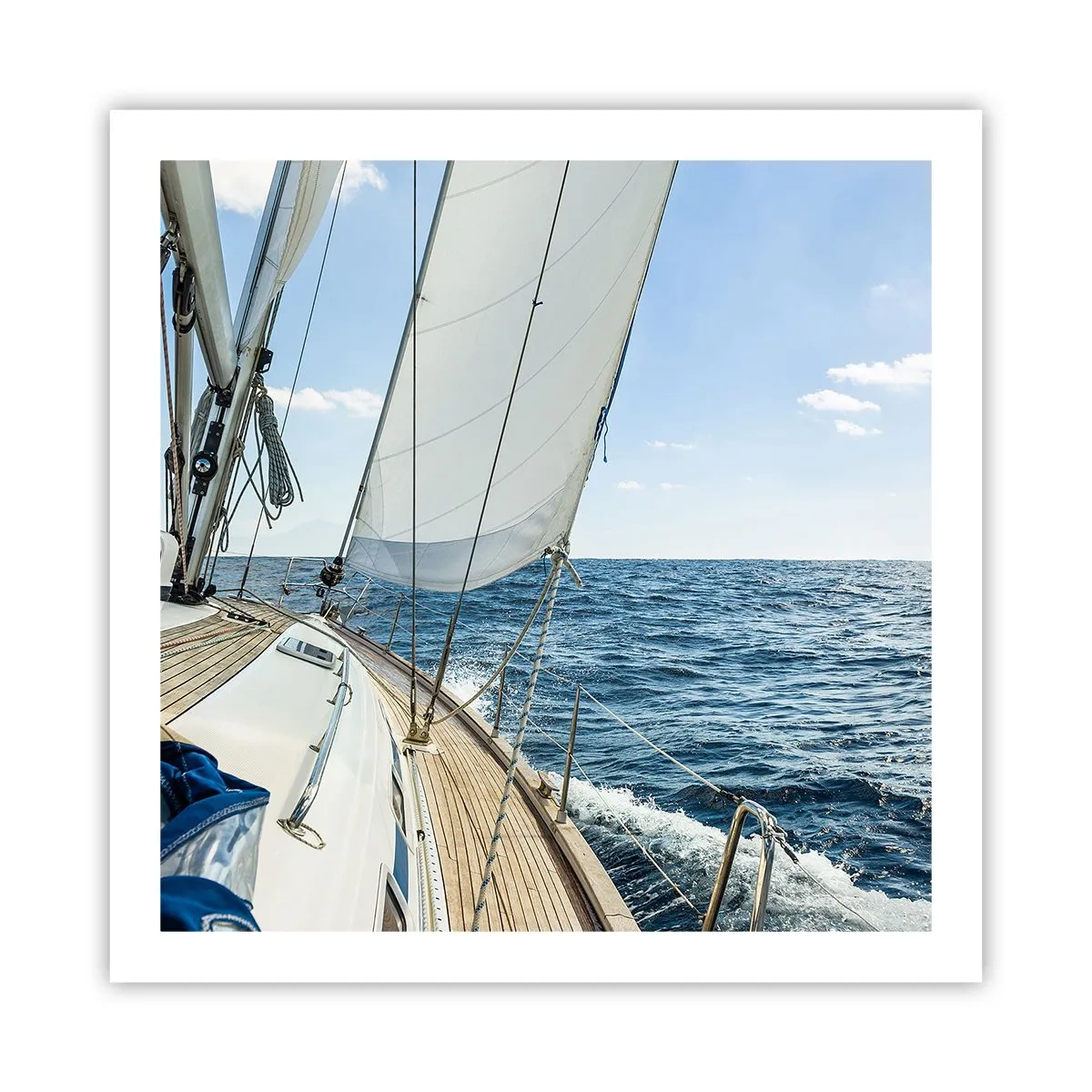 Poster - Ahoy aventura - 60x60 cm
