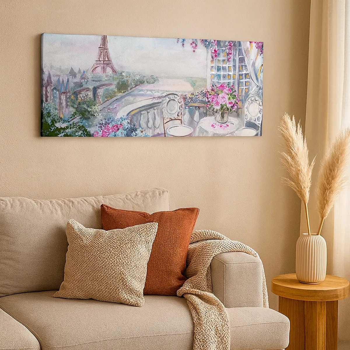 Tablou pe pânză - Este cel mai frumos aici în luna mai - 30x30 cm