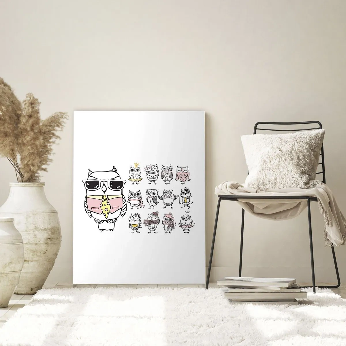 Tablou pe sticlă - Atât de multe roluri de jucat - 80x120 cm