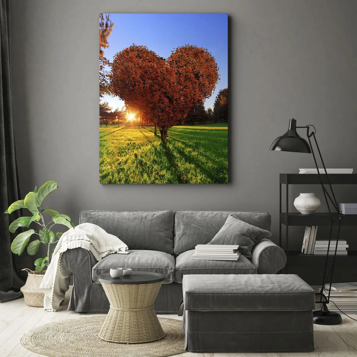 Tablou pe pânză - Și cum să nu iubești toamna? - 50x70 cm