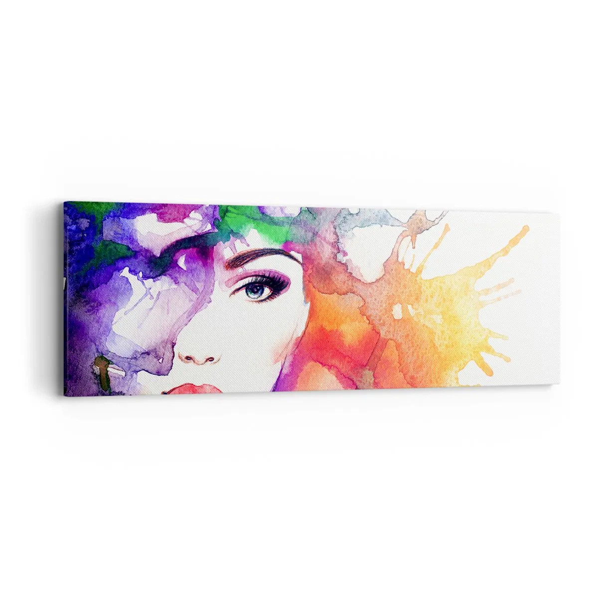 Tablou pe pânză - Cu capul în nori - 90x30 cm