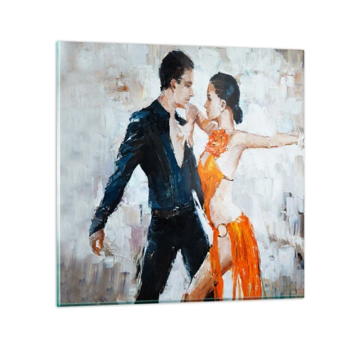 Tablou pe sticlă - Dirty dancing - 50x50 cm