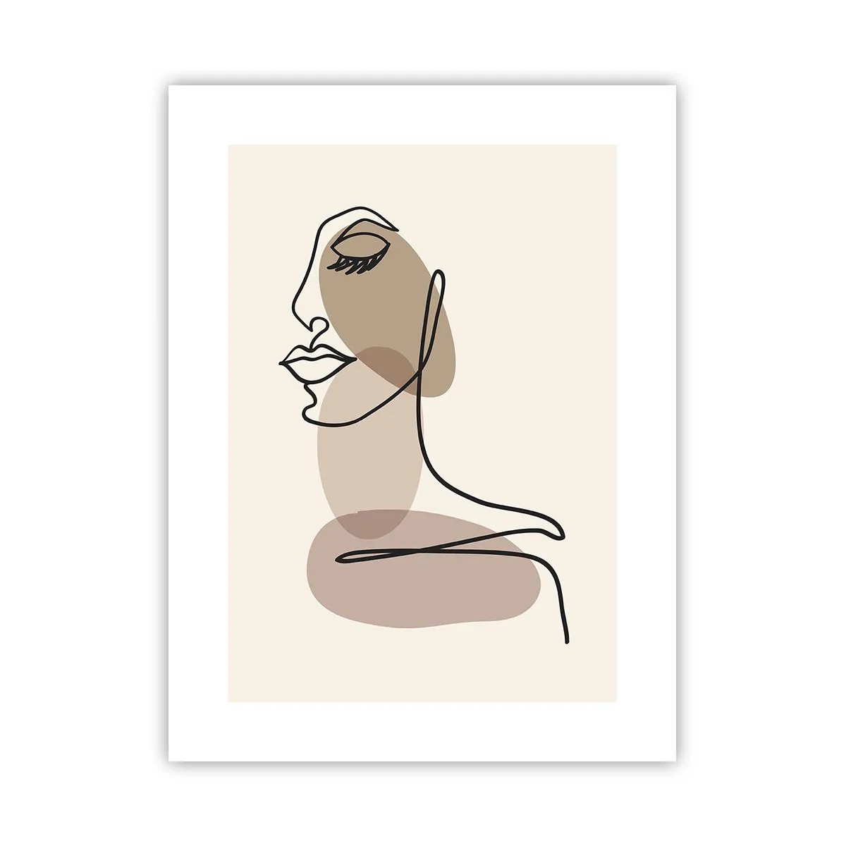Poster - O anumită linie de frumusețe - 30x40 cm