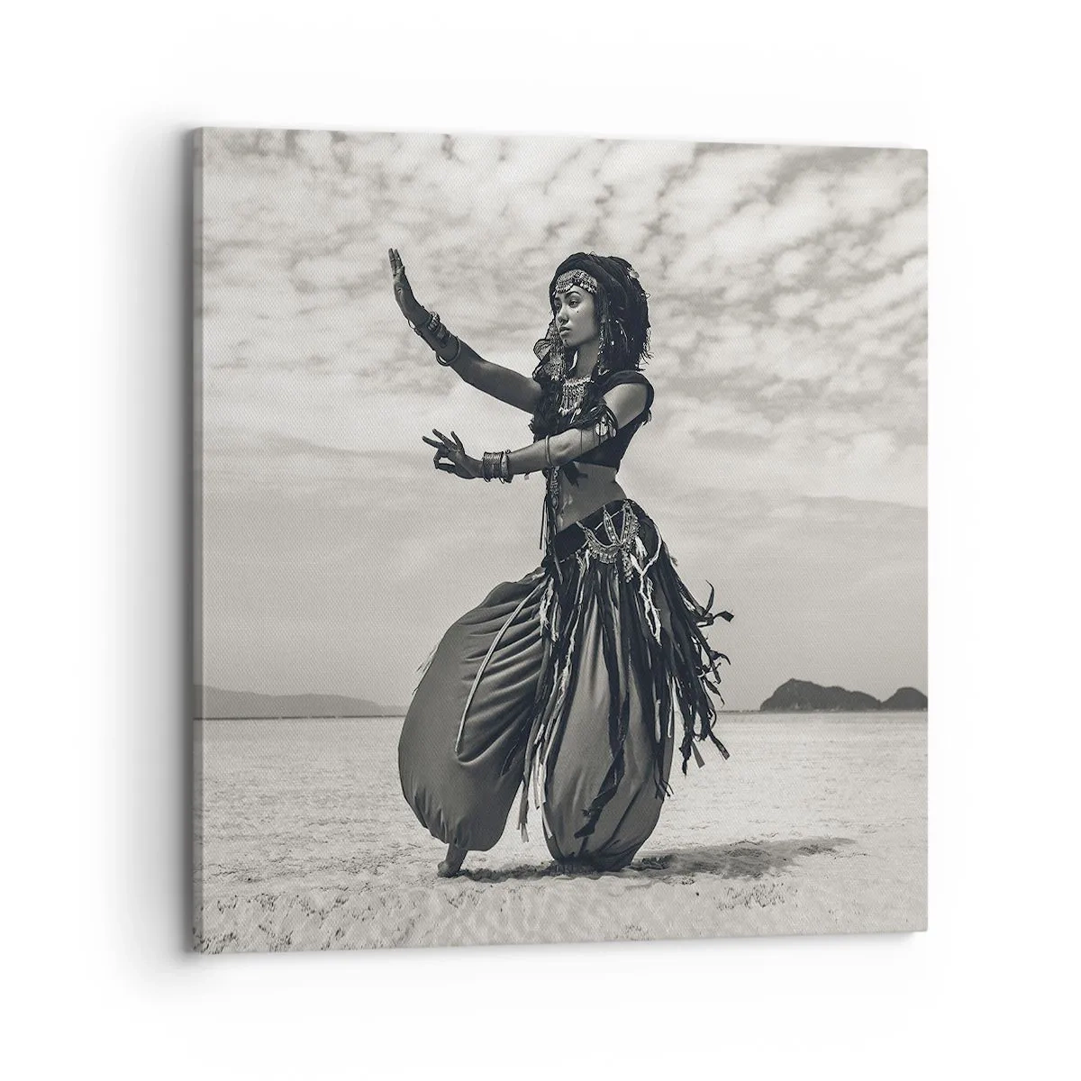 Tablou pe pânză - Dansul insulelor sudice - 70x70 cm