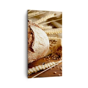 Tablou pe pânză - Apetisantă, parfumată, crocantă - 45x80 cm