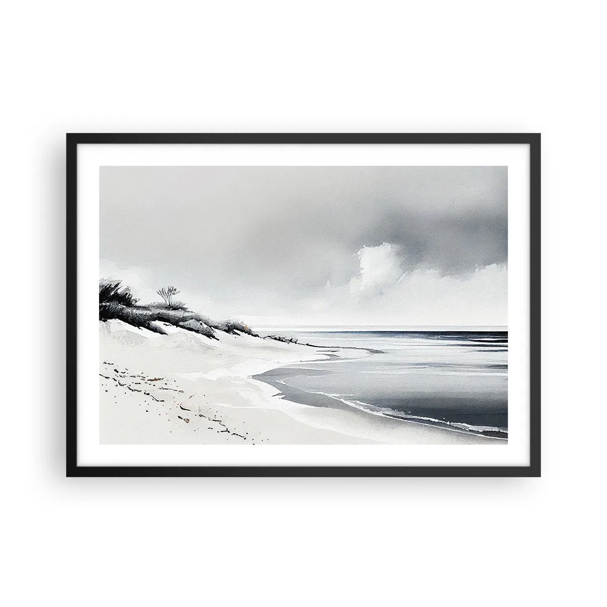 Poster în ramă neagră - Întotdeauna împreună - 70x50 cm