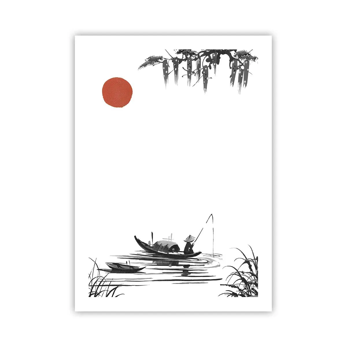Poster - O după-amiază asiatică - 50x70 cm