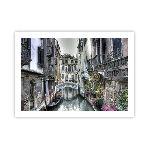 Poster - Timp de secole în reverie tăcută - 70x50 cm