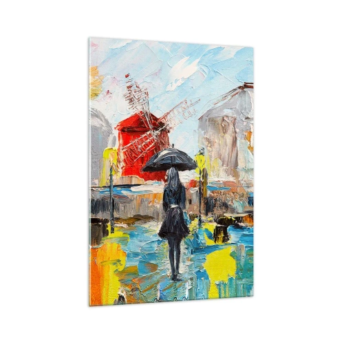 Tablou pe sticlă - Legende pariziene - 70x100 cm