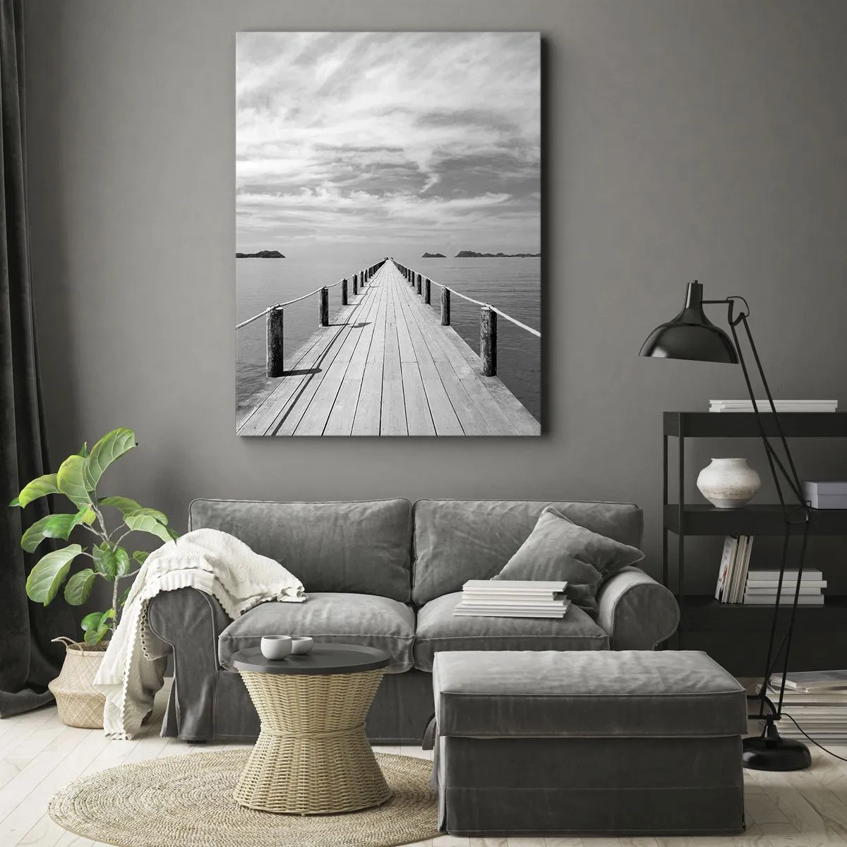Tablou pe pânză - Ce zici de o călătorie... - 45x80 cm