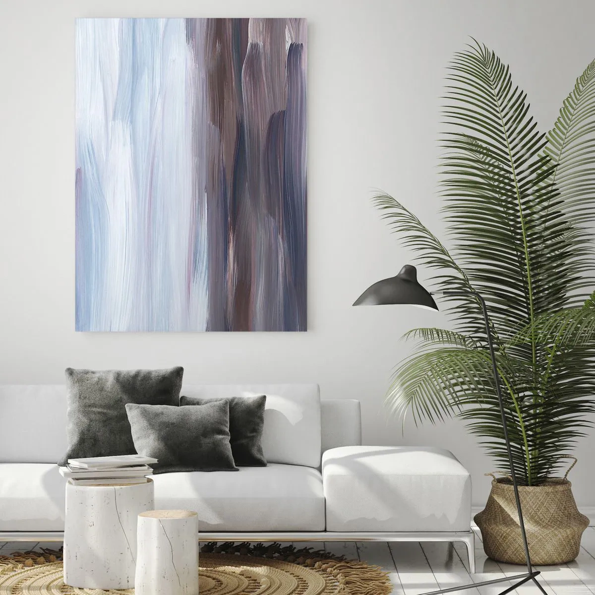 Tablou pe sticlă - Elemente: apă - 70x100 cm