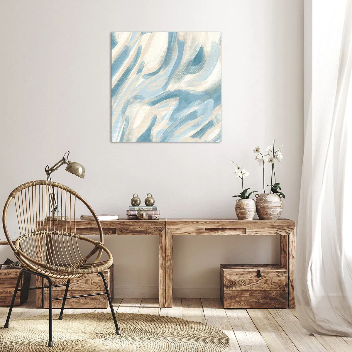 Tablou pe pânză - Brize de primăvară - 70x70 cm