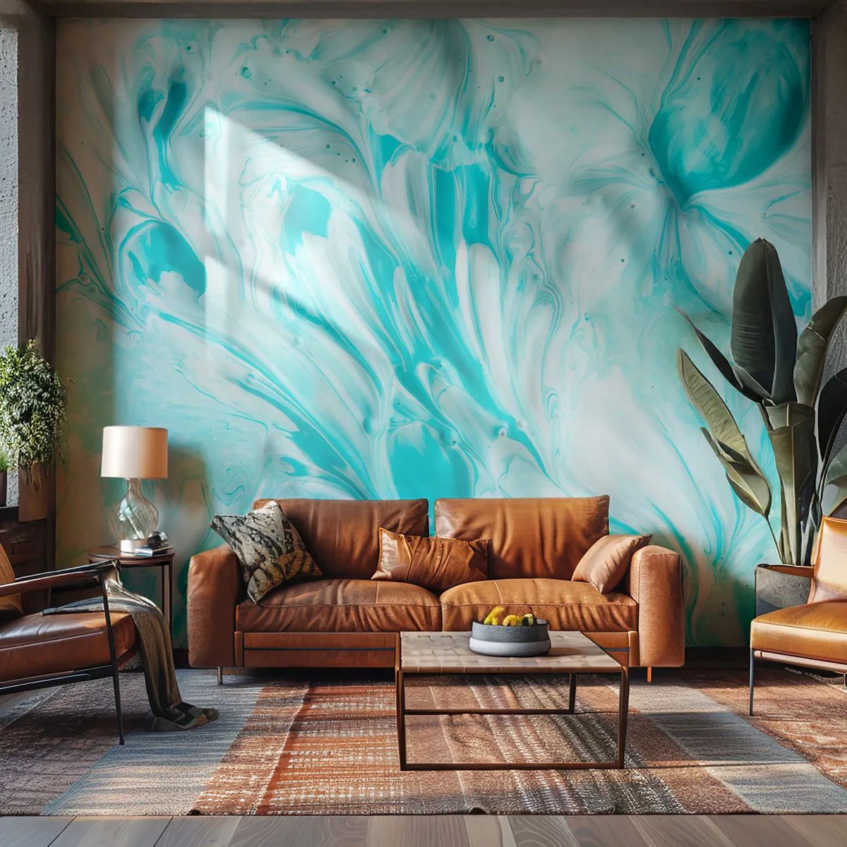 Tapet Premium Canvas - Împreună pentru totdeauna - Abstracția, Bucată, Boho - 150x105 cm