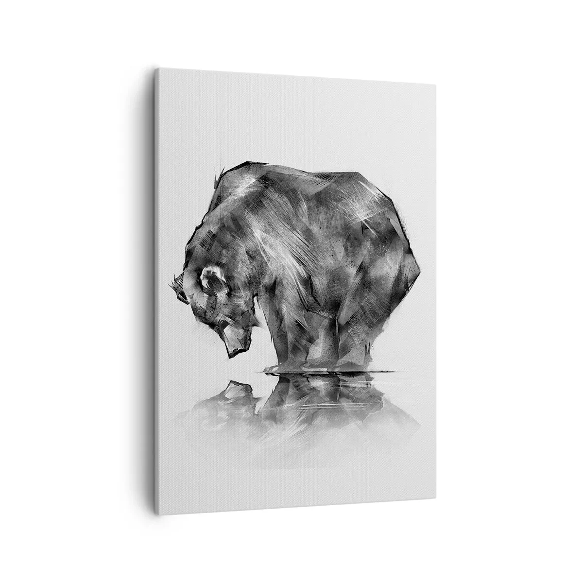 Tablou pe pânză - Mă bucur să văd pe cineva apropiat - 50x70 cm