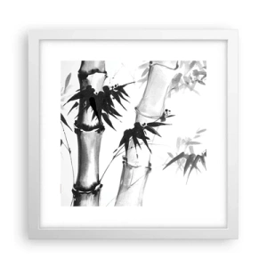 Poster în ramă albă - Primul-plan al Orientului - 30x30 cm