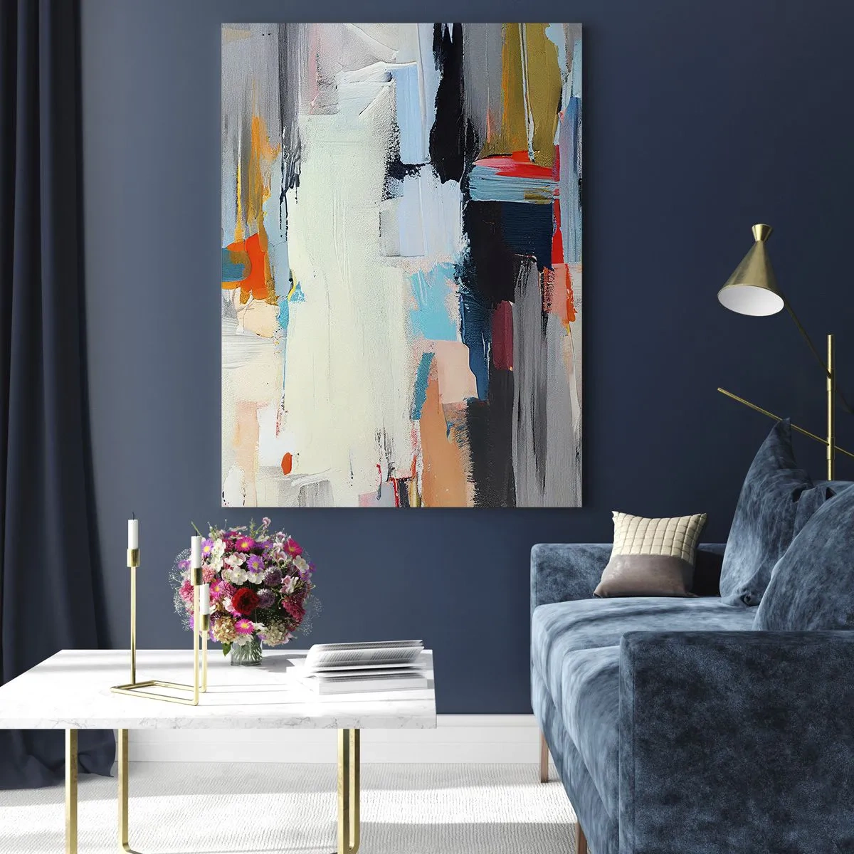 Tablou pe sticlă - Există o metodă? - 80x120 cm