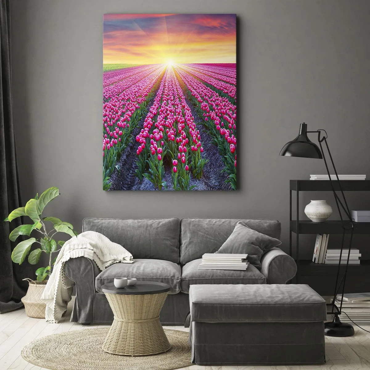 Tablou pe pânză - Ferma de frumusețe - 50x70 cm