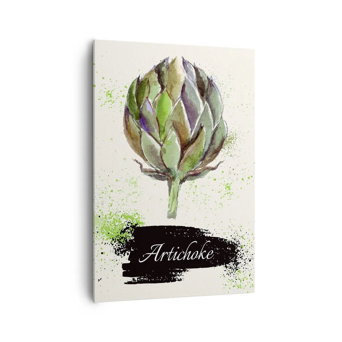 Tablou pe pânză - Trăiască legumele! - 70x100 cm