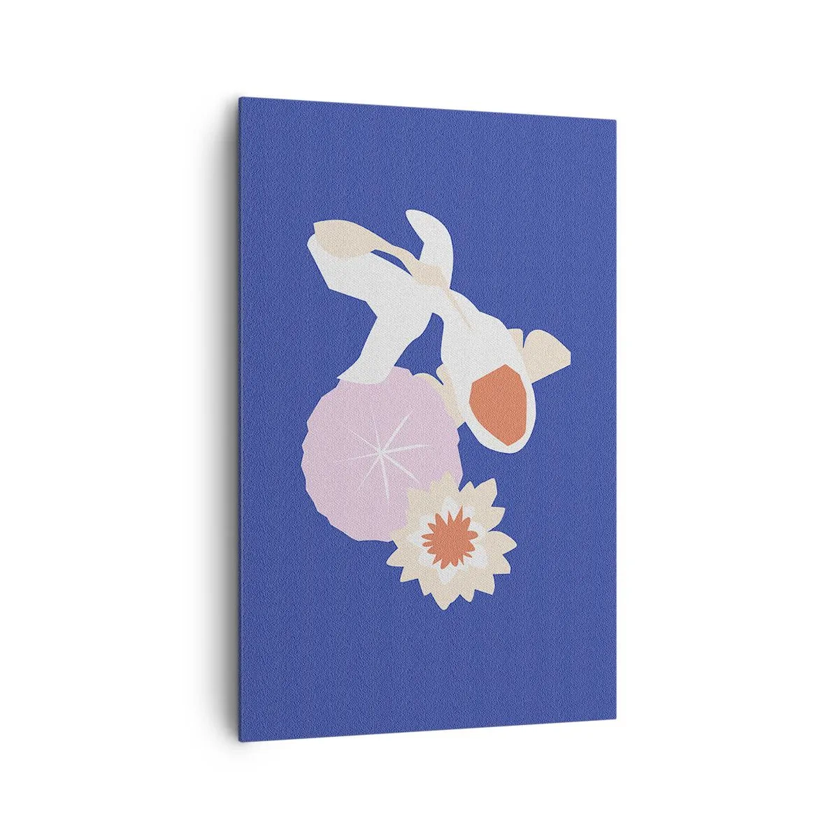 Tablou pe pânză - Compoziție de flori și muguri - 80x120 cm