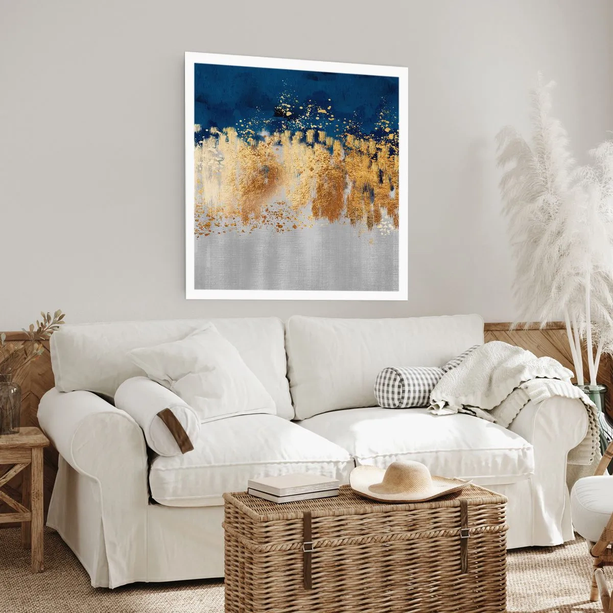 Poster - Compoziție modernă cu bliț - 60x60 cm