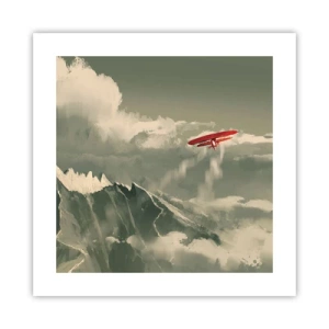 Poster - Un pionier neînfricat - 40x40 cm