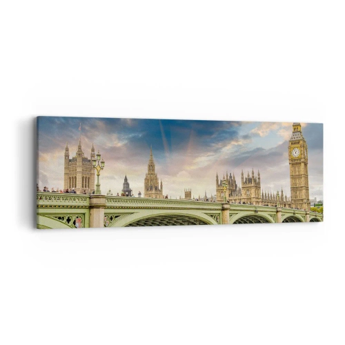 Tablou pe pânză - Timpul s-a oprit în Imperiu - 90x30 cm