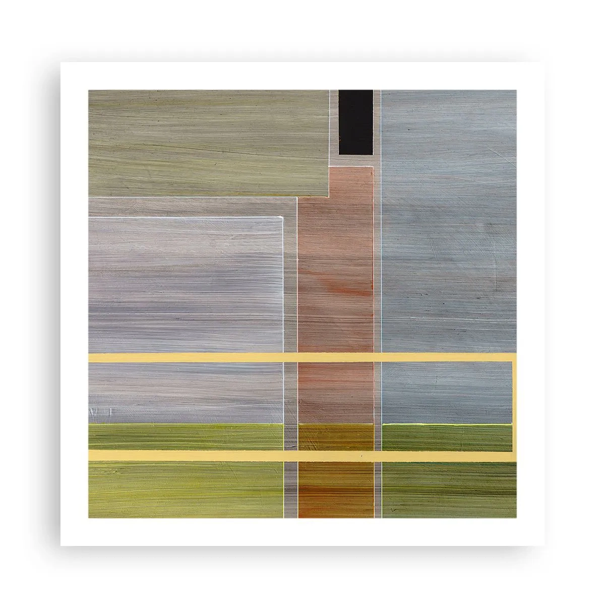 Poster - Drept și liniștit - 60x60 cm
