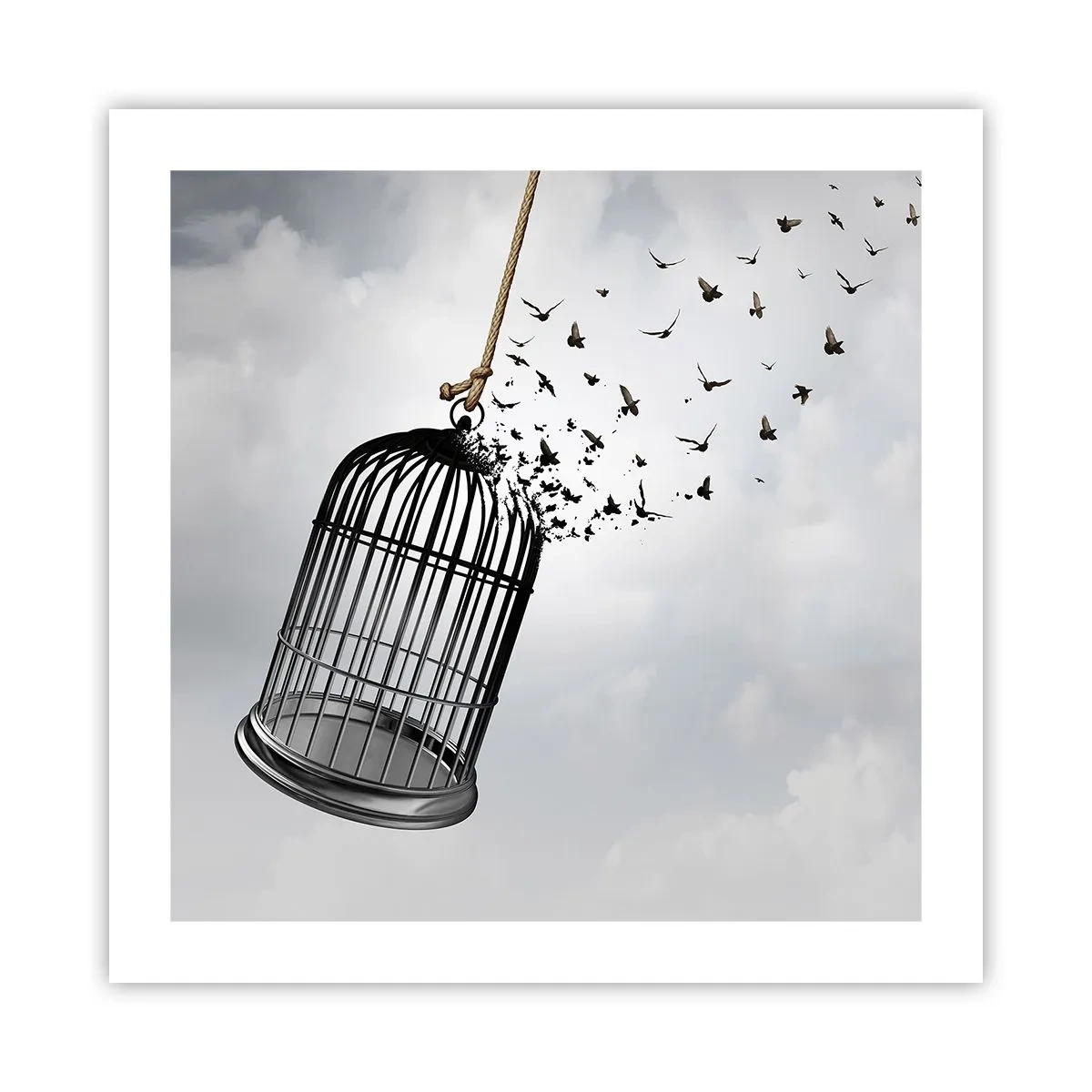 Poster - Credință...Speranță...Libertate! - 50x50 cm