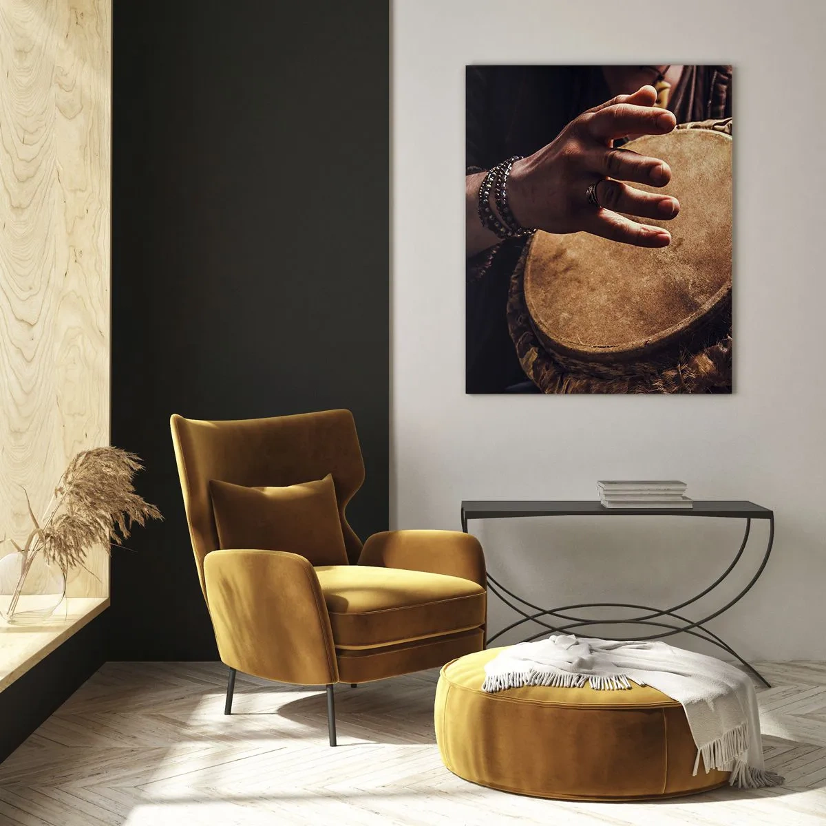 Tablou pe sticlă - În ritmul inimii - 50x70 cm
