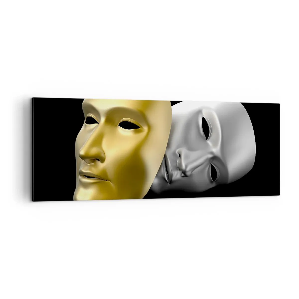 Tablou pe pânză - Viața este teatru - 140x50 cm