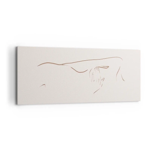 Tablou pe pânză - Forma dorinței - 100x40 cm