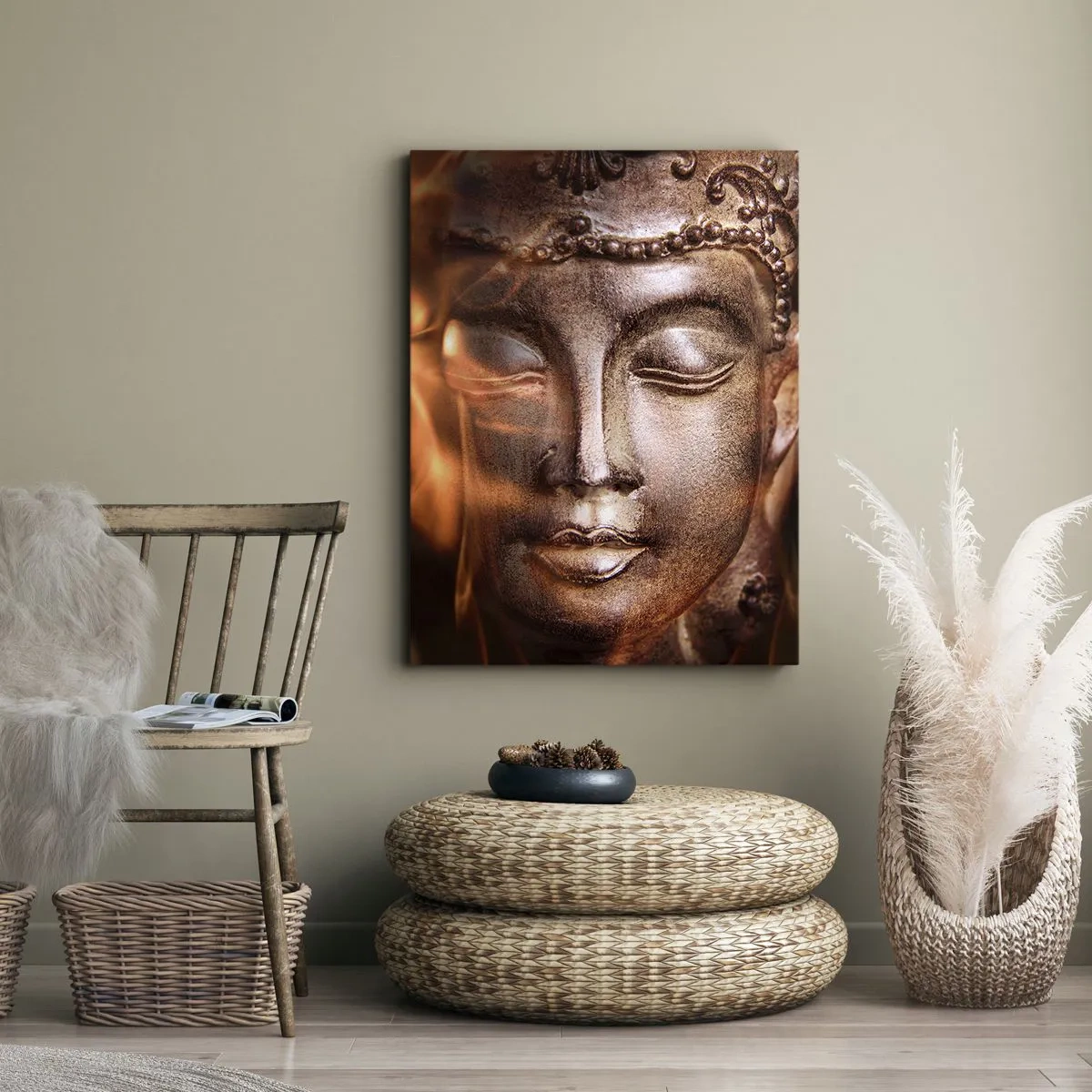 Tablou pe pânză - Există doar aici și acum - 50x70 cm