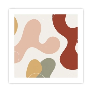 Poster - Pete colorate? - 50x50 cm