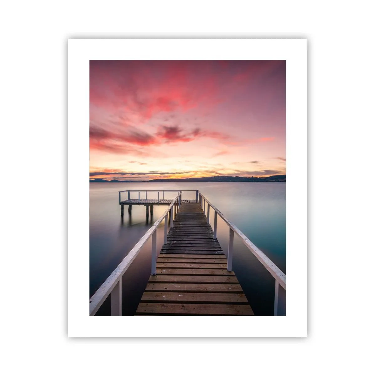 Poster - Flacăra blândă a serii - 40x50 cm