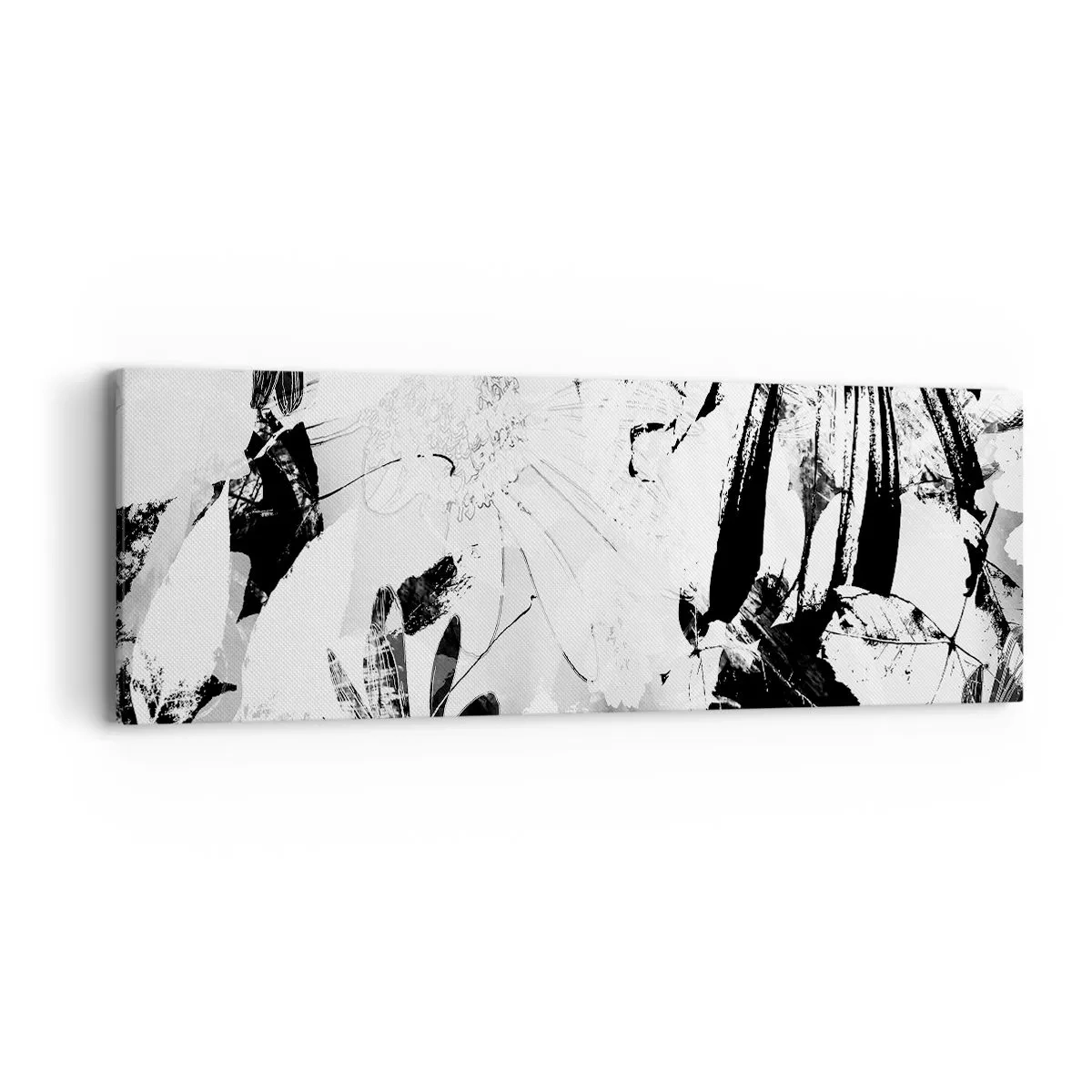 Tablou pe pânză - Toamna în negativ - 90x30 cm