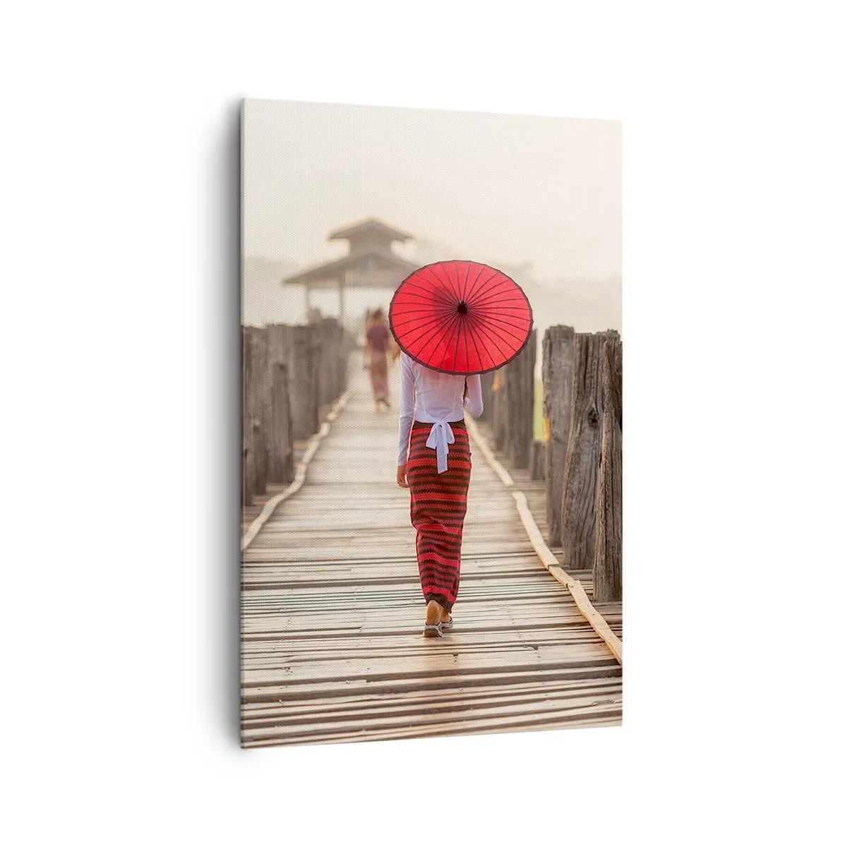 Tablou pe pânză - Pe podul vechi - 80x120 cm