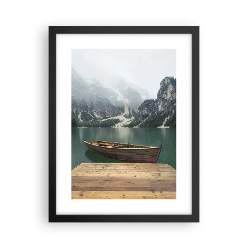 Poster în ramă neagră - Și frunțile mândre - 30x40 cm