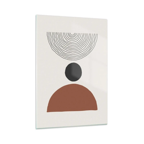 Tablou pe sticlă - În centrul atenției - 50x70 cm