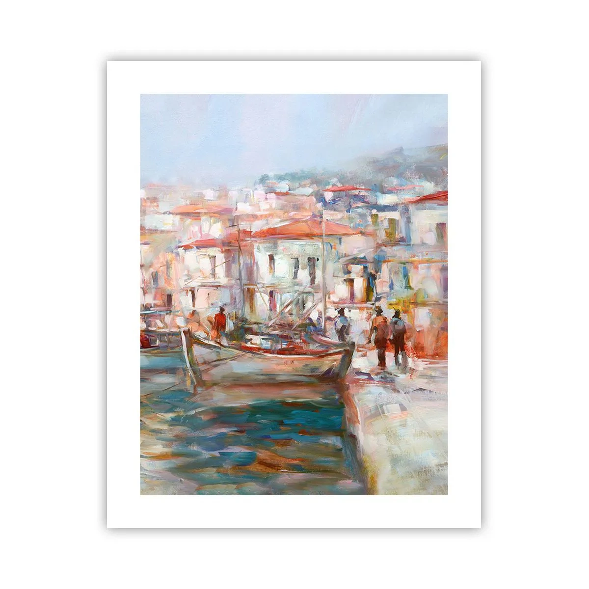 Poster - Vacanță pastelată - 40x50 cm