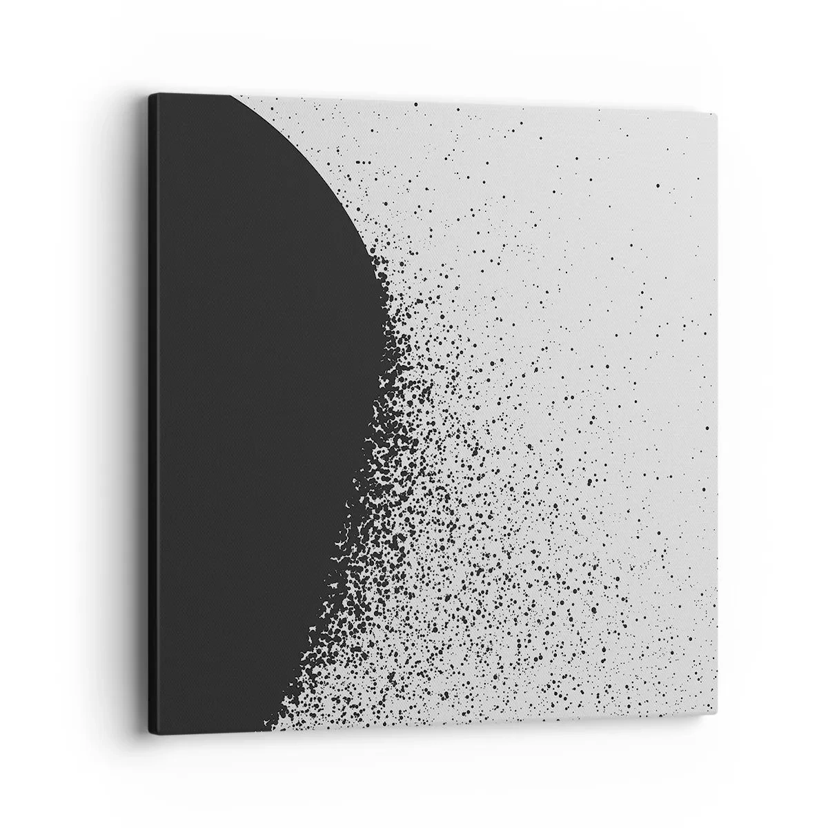 Tablou pe pânză - Mișcarea particulelor - 40x40 cm