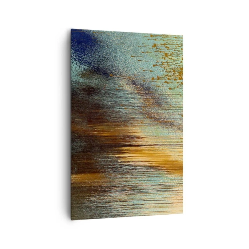 Tablou pe pânză - O compoziție cromatică neaccidentală - 80x120 cm