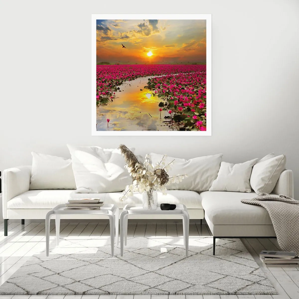 Poster - Viața secretă a lacului - 60x60 cm