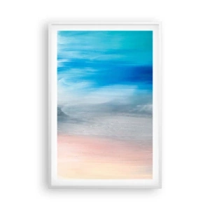 Poster în ramă albă - Elemente: aer - 61x91 cm