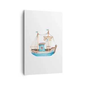 Tablou pe pânză - Ahoy aventura! - 80x120 cm