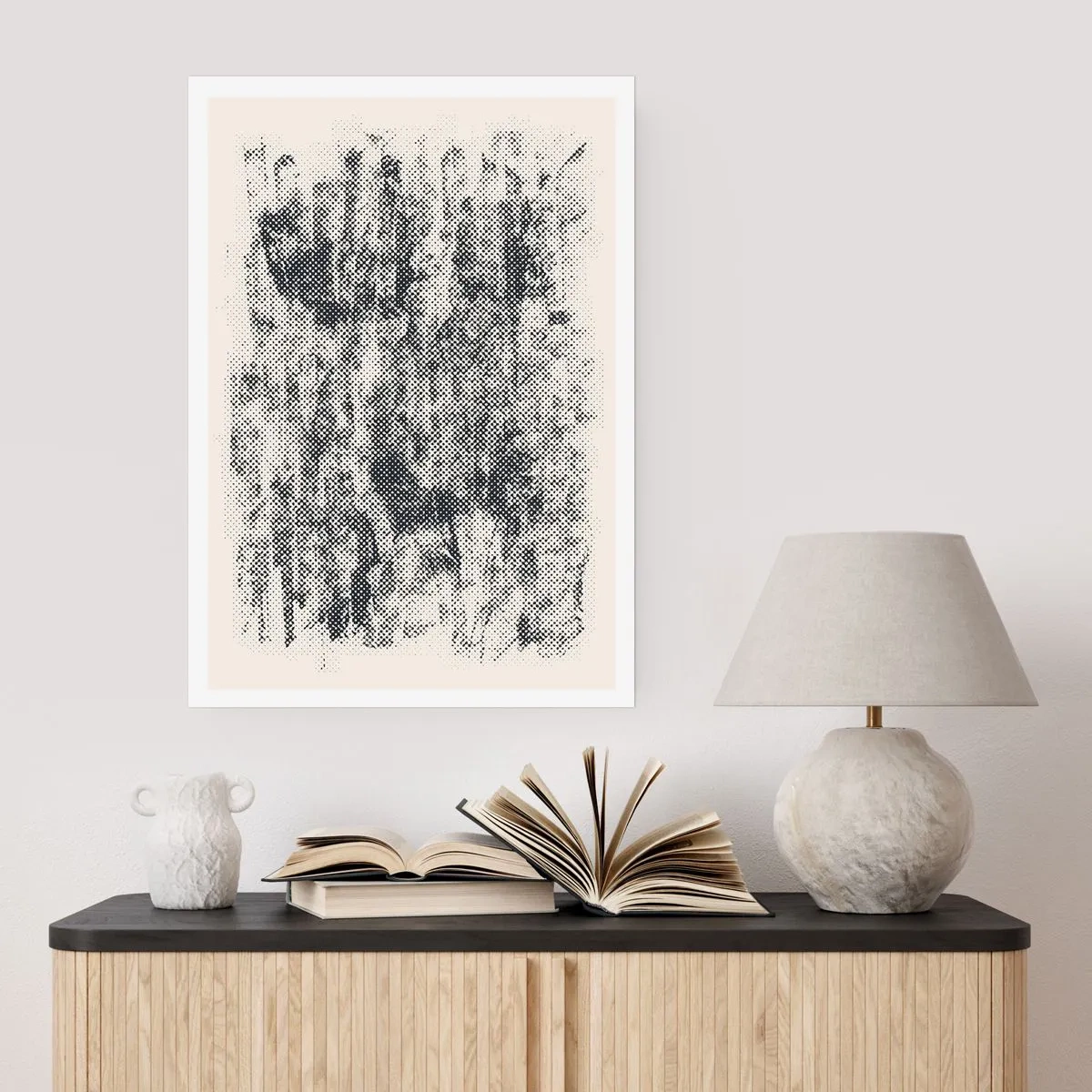 Poster - Compoziție cețoasă - 70x100 cm