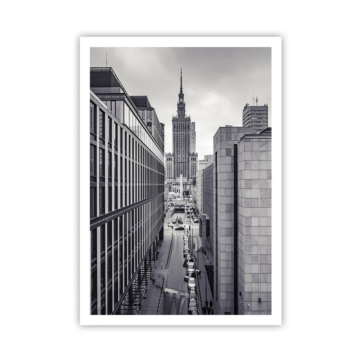 Poster - Vale citadină din Varșovia - 70x100 cm